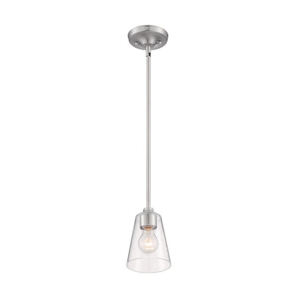 Nuvo Fixure, Pendant, 1-Light, Incandescent, 60W, 120V, A19, Medium Base, Width: 5.00 60/7180 - main